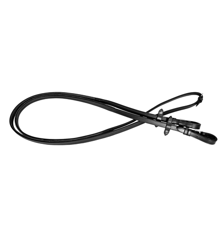 Platinum Rubber Back Reins