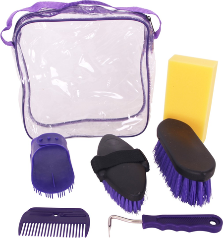 6 Piece Grooming Kit in carry bag.